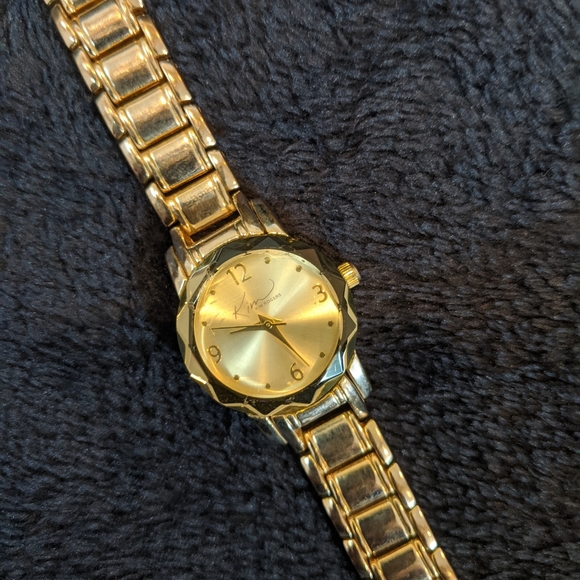 $$$ Kim Rogers gold stainless steel case watch - Picture 7 of 9